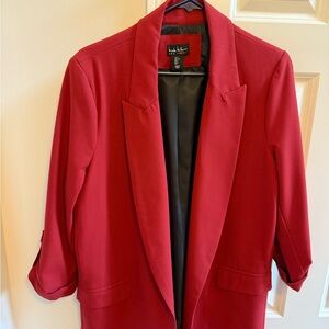 Elegant Red Blazer for Women